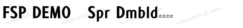 FSP DEMO   Spr Dmbld字体转换